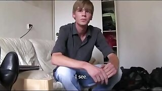 Czech Hunter pays straight boy for raw sex boys porn