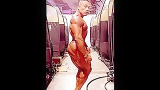 Diego Galindo poses in G-String