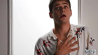 Joey Mills Rims His Roomie Spikey Dee's Ass & Treats Him With A Sensual Bj Before Taking His Dick Inside His Ass - MEN