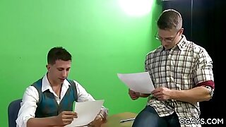 Shane Jacobs and Logan Vaughn become horny