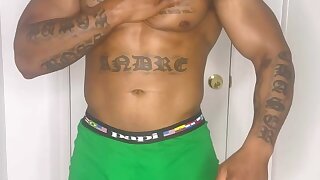 28 black muscle hunk bossmanedre onlyfans porn