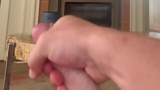 3 Trent Williams trentw stroking his big cock