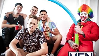 The Stripper Clown  William Seed, Brent North  Bareback