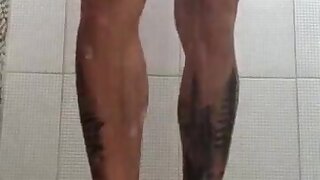 Hot Men Jerking Shower