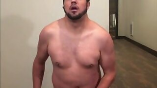 Imagine being naked and used by your master in your apartment block hall way, the thought of your neighbours seeing you! and to think they are all going to walk though his cum in the morning hahahah