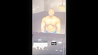 Elliott Dermond Playful Pec Bounce and Posing