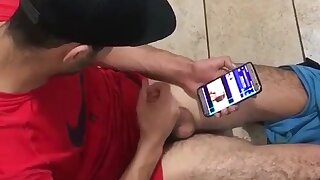 Hit guy Caught jerking