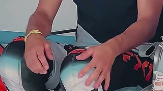 Watch these riders get ready to race.