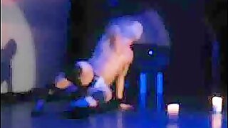 Male stripper Niko on stage