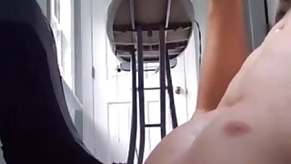 After Ironing likes to cum on his own face twinks porn