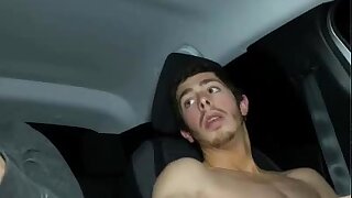 Two Cute French Boys Hot Car Session