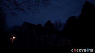 Handsome dudes in longjohns