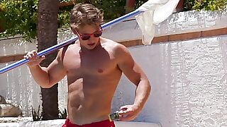 Hot Power Bottom Wants ALL 9 Inches Of Muscle Micky's Thick Throbbing Cock&excl;