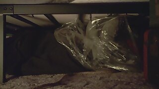 Furry Costume Hostage Bagged & Tied Up Under My Bed. - ThisVid.com