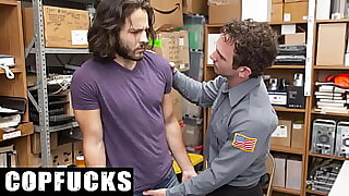 Ripped Officer Rubbed&comma; Fucked and Slapped Shoplifting Twink - Dante Drackis &comma; Greg Mckeon