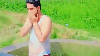 Pakistani enjoying tubewell