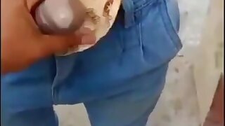 Desi plays for cash with condom