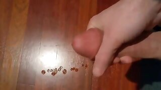 Jerking off session turned into a cum explosion!