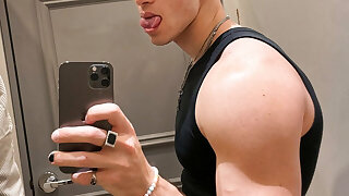 309    GAY  MUSCLE FAGGOT CUMSLUT WHORE Chase Stobbe cmschse Onlyfans porn LEAKED