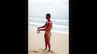 Dmitry Averyanov nude beach #1