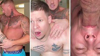 big muscle blonde fucks small twink