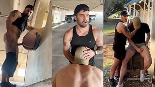 Jordan Fucking Nash In A Parking Garage