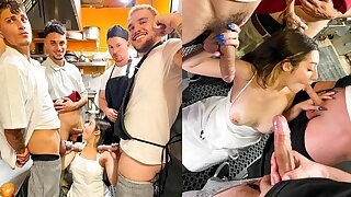 handsome gifted cooks – Victor Ray, Michael Dangalow,Cory…