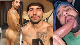 A perfect bottom guy fucked by huge cocks