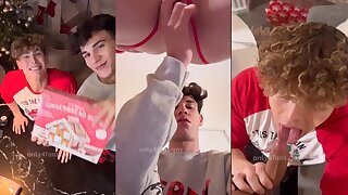 Angel Garcia and Melvin – Cute Christmas moments