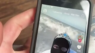 Young IG twink hides and exposes his dick