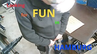 Faggot gets horny by thinking of cocks