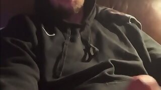 Tiny dick cum fountain fag Alex Hurst erupts