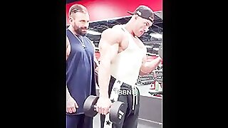 Carlos DeOliveira pumping those biceps to failure
