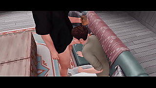 Stepfather Fucks Stepson Hard While Stepmom Is Away &lpar;SIMS   SFM   GAY PORN&rpar;