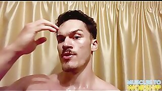 Massive Shredded Muscles Close Up