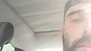 This bold daddy streaming on ... cums beside the road