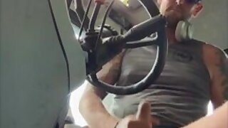 Farmer in the Tractor