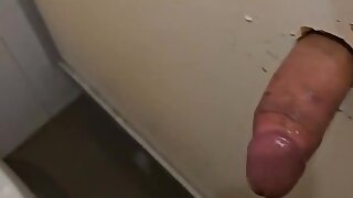Gloryhole restroom cruising toilet
