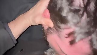 More of me sucking off a random in my car