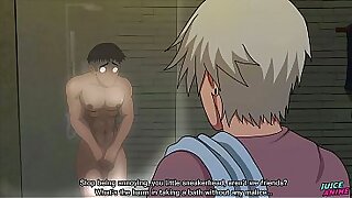 SEND ME STARS 3 - Poxa cunhadinho deixa eu tomar banho com voce - Hentai Yaoi Anime