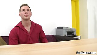 Fucked bareback for the job