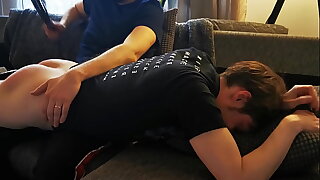 Amateurboy Gets His First Spanking - entire alternate camera