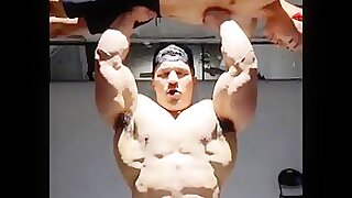 Overhead press and armpit muscle compilation PART ONE