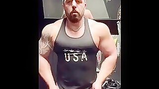Carson Flexing