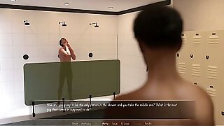 Str8 4 - Big Cock in Gym Shower