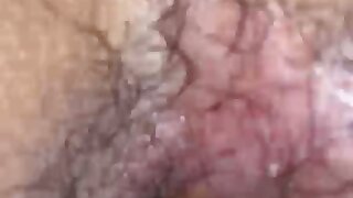Hairy asshole spreading closeup