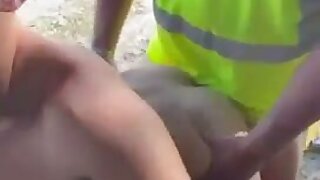 Younger lad gets fucked by trademans daddy