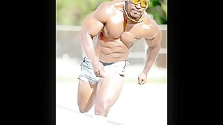 Massive muscle stud running
