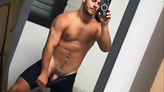 Israeli friends jerking off