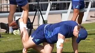 Watch this compilation of hot muscular Rugby bro's.